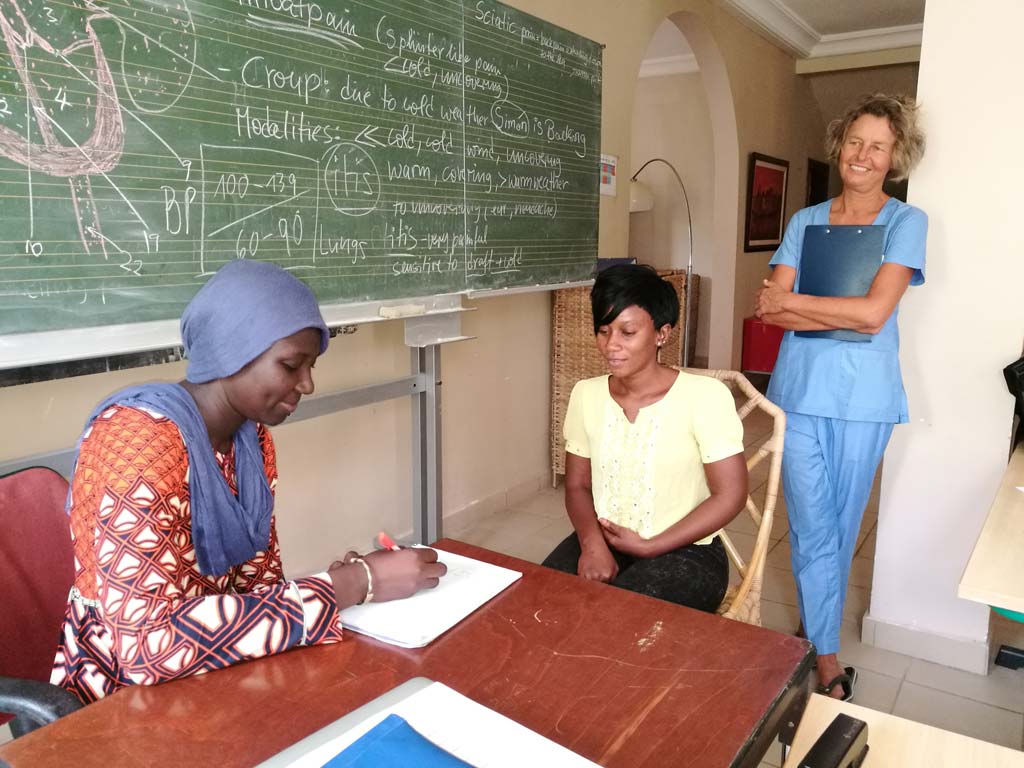 Praktischer Unterricht in Gambia